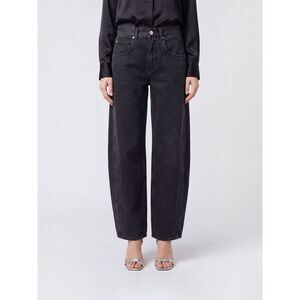 Isabel Marant Oriane High-Waisted Baggy Jeans In Cotton Denim